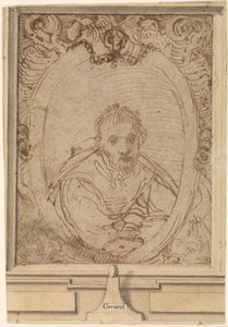 Selvportræt af Annibale Carracci