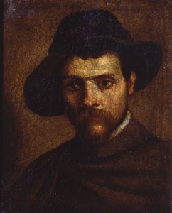 Selvportræt af Annibale Carracci