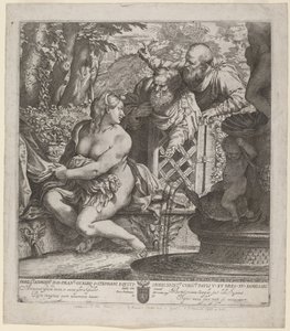 Susanna og de ældste af Annibale Carracci