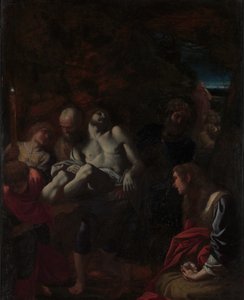 Kristi begravelse, 1595. af Annibale Carracci