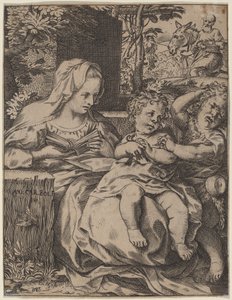 Svalens Madonna af Annibale Carracci
