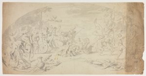 Triumf af Bacchus og Ariadne af Annibale Carracci