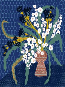 Nordisk blomsterstilleben