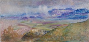 Regnskyer, Monte Gennaro af Annie Louisa Swynnerton