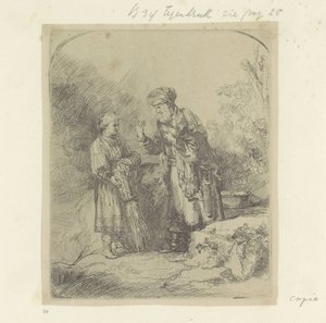 Abraham i Izak Samling af 85 originale tryk (serietitel) af Anonymous