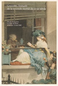 Plakat voor de tentoonstelling Franske gravører fra anden halvdel af det 18. århundrede Franske gravører fra anden halvdel af det 18. århundrede (titel på objekt) af Anonymous