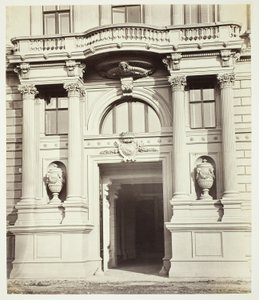 Albrechtsgasse nr. 3, portal ved Friedrich Ritter von Scheys bolig af Anonymous