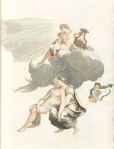 Apollo på skyerne og Jupiter med Callisto af Anonymous
