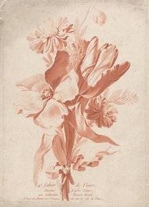 Blomster 4. Cahier de Fleurs (serietitel på objekt) af Anonymous