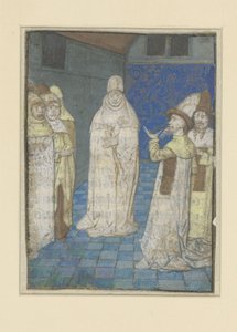 Boccaccio mægler i en diskussion The Adventures of Noble Men and Women (serietitel) af Anonymous