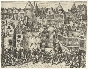 Calvinistisk oprør i Antwerpen, 1567 af Anonymous