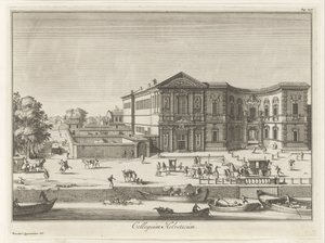 Collegio Helvetia i Milano Collegium Helveticum (titel på objekt) Magesyn of the Italian Buildings (serietitel) af Anonymous