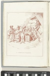 Comité van Financiën, 1795 Økonomiudvalget (titel på objekt) Hollandia Regenerata (Italiensk kopie) (serietitel) Hollands regeneration: et spejl til alle regenererede folk (serietitel på objekt) af Anonymous