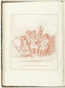 Comité voor Buitenlandse Zaken, 1795 Udenrigsudvalget (titel på objekt) Hollandia Regenerata (Italiensk kopie) (serietitel) The regeneration of Holland: spechio to all regenerated people (serietitel på objekt) af Anonymous
