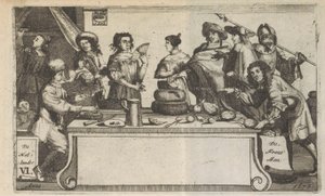 Fra Fransman og Hollander, 1673 Frans-man Hollander / Le Francois L