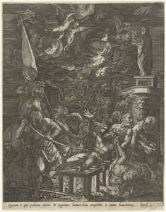 Sankt Laurentius tortur af Anonymous