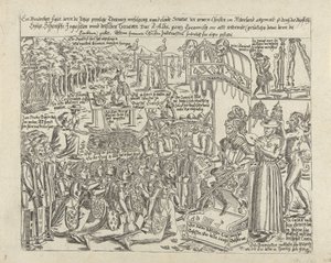 The Throne of the Duke of Alba, 1569 (kopi) af Anonymous