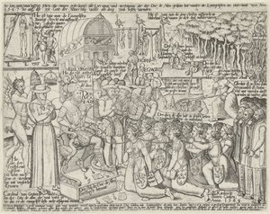 Hertugen af ​​Albas trone, 1569 af Anonymous