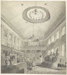 Første nationalforsamling i Haag, 1796 af Anonymous
