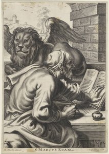 Evangelist Marcus S. Marcus Evang (titel på objekt) af Anonymous