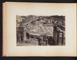 Forum Romanum i Rom, Italien Forum Romanum (titel på objekt) af Anonymous