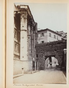 Augustus Forum i Rom, Italien Augustus Forum. Roma (titel på objekt) af Anonymous