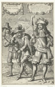 Fransk tegneserie om tabet af Gent, 1678 L