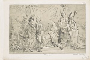 Fødsel af prins Willem Frederik George, senere kong Vilhelm II, 1792 af Anonymous