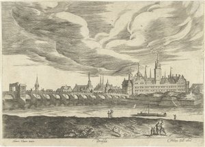 Udsigt over Dresden Dresden (titel på objekt) Ruinarum varii prospekt (serietitel) af Anonymous