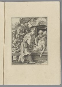 Graflegging De kleine Passie (serietitel) The Passion of Christ afbildet af Albert Durer fra Nürnberg (serietitel) af Anonymous