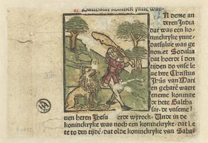 Hercules og Nemean Lion af Anonymous