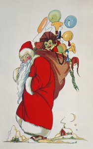 Here Comes Santa Claus (bogillustration)