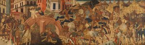 Horatius Cocles forsvarer Sublician Bridge af Anonymous