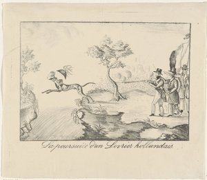Jagt på en mynde, 1830 La poursuite d