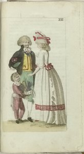 Kabinet for Mode og Smag 1791, pl. XIII af Anonymous