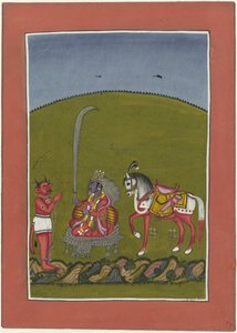 Kalki (den fremtidige inkarnation af Vishnu) Avatars of Vishnu (serietitel) af Anonymous