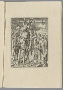 Kruisafneming De kleine Passie (serietitel) The Passion of Christ afbildet af Albert Durer fra Nürnberg (serietitel) af Anonymous