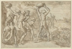 Laestrygonians knuser Odysseus