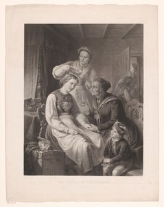 Le Suprême Bon Ton, 1800-1815, nr. 21: Eleganten hos sin smed af Anonymous