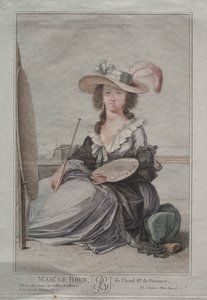 Fru Vigee Lebrun af Anonymous