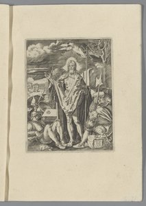 Rise of Christus The Little Pass (serietitel) Passio Christi Ab Alberto Durer Nürnberg-figur (serietitel) af Anonymous