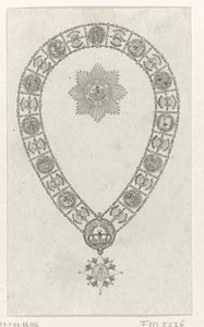 Ordenskæde med Storkorset af Den Kongelige Orden af ​​Holland, 1807 af Anonymous