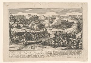 Overgivelse af general Burgoyne til General Gates den 17. oktober 1777 af Anonymous