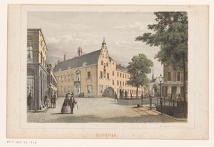 Paushuize i Utrecht Paushuize (titel på objekt) af Anonymous