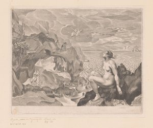 Perseus kommer for at befri Andromeda af Anonymous