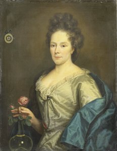 Portræt af Anna Maria van Hogendorp (1655-1727). François Leydeckers anden hustru af Anonymous