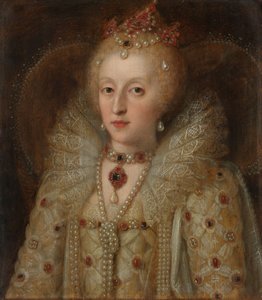 Portræt af Elizabeth I, dronning af England, 1550-99