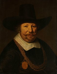 Portræt af Joos van Trappen, kaldet Banckert, Zeelands viceadmiral af Anonymous