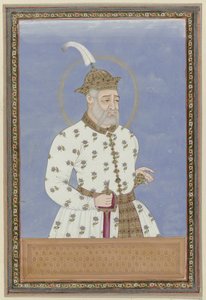 Portræt af Bara Malik; han var første vesir for sultanen, der regerede byen Bidar (?); senere blev han hersker over Golconda og grundlagde Golconda af Anonymous