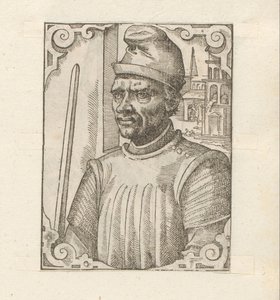 Portræt af Cabrinus Fondalius af Anonymous